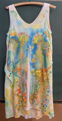 Painting on silk
