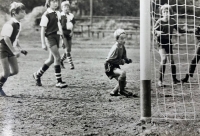 Pavel Verbíř during a football match