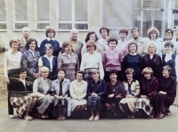 Teaching staff of the 29th Primary School - Radka Samuel second from the left in the back