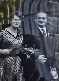 Parents at Radka's wedding