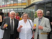 Viliam on the left, sister Rozálie in the middle and brother Rudolf on the right