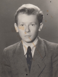 Josef Blažek v 15 letech