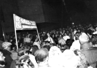 Protest at the National Theatre, 1989