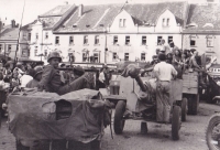 Písek, May 1945