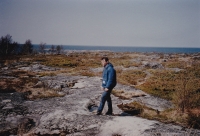 Luděk Rederer during his internship in Finland in 1992