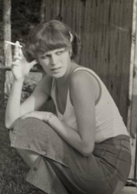 Period photo of Jana Zítová