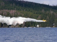 Liming of the Souš Waterworks Reservoir in 2012