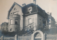 Bohumil Kolář's first house in Hřebenky, 1921