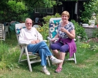 Milada a Jaroslav Lukešovi na chatě, 2025