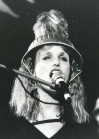 Marka Míková in the first half of the 1990s