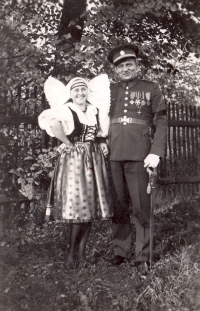 Parents in 1933-1935, Teplice