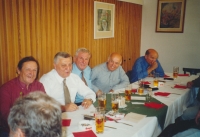 Miroslav Štěpán (second from the left) used to go to class reunions