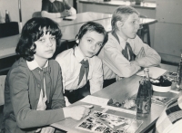 Radim Seltenreich 13 years old during the competition "About a country where tomorrow means yesterday"