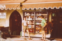 Radim Seltenreich visited Italy with his father in 1981