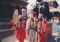Radim Seltenreich in Nepal, 2001