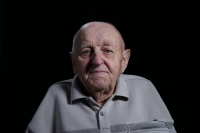 Pamětník při natáčení