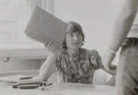 At the Secondary School of Mechanical Engineering in Chrudim, school year 1978/79