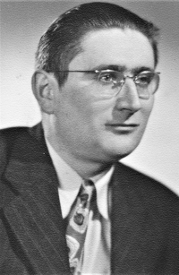 Věra Teplá's father in 1957