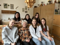 Pupil team from Sirotkova Primary School together with the witness