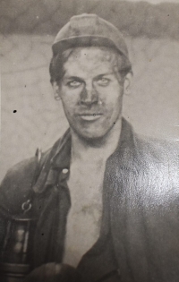 Vlastimil Mach, husband of the witness, as a convicted political prisoner in the Jáchymov mines, 1950s