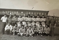 Václav Zíta in Hvězda Trnovany football team