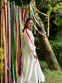 Yulia Antoniuk at ChekaFest. Lviv, 2025