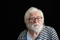 Witness Emil Coplák during recording