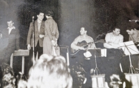 Variety show group - photos from the performance in 1962