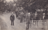 Fire brigade in Martinovka, Volhynia, 1930s-1940s