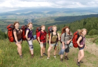 Trip of the witness with her children, Lipovice, Slovakia, 2016