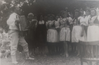 Wallachian group, witness second from the left