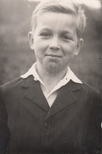 Josef Kurek in his childhood