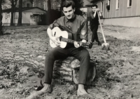 The witness as a student in 1960