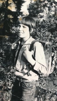 Ilja Květoň at the age of fourteen