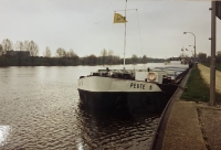Boat Peute Reederei, Rhine Canal, Danube, Main 1990