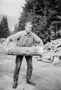 Pavel Marek in the mountains