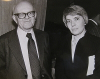 Olga Hrubá s manželem