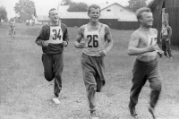 Race at the military service (Miloš Plachta with number 34), 1962/63