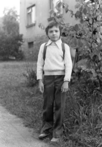 First day of school, 1979