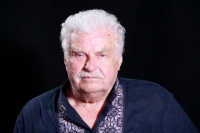 Oleksa Riznykiv during the interview, 2023