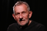 Miloš Štědroň during the filming