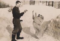 Witness's father, winter of 1962