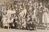 Class photo, first year of secondary school, 1960s