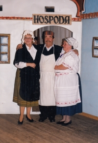 Theatre performance by amateur actors from Luka nad Jihlavou, after 2000
