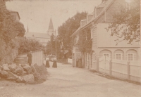 Factory owners' (father's family) villa in Jiříkov, Kostelní Street
