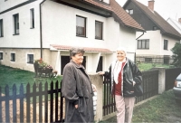 Helena Matrasová (left), Varnsdorf, circa 1996
