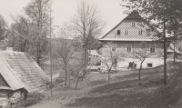 Former inn in Kačerov, demolished due to disrepair in 1960