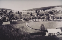 A view of Kačerov before the war