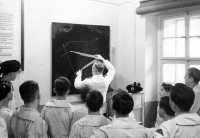 Navy cadets of the German army during World War II