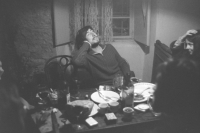 Petr Pištěk at the Smolnice rectory (turn of the 1970s and 1980s)